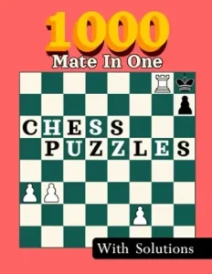 1000 Mate In One, Chess Puzzles Cover