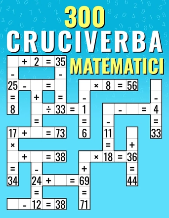 300 Cruciverba Matematici Cover