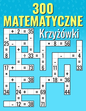 300 Krzyżówki Matematyczne Cover