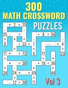 300 Math CrossWord Puzzles, Vol 3