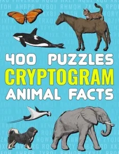 400 Cryptogram Puzzles, Animal Facts