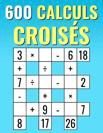 600 Calculs Croisés Cover