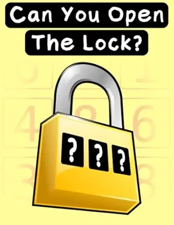 600 Can You Open The Lock? Puzzles Cover