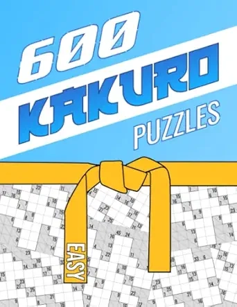 600 Kakuro Puzzles Cover