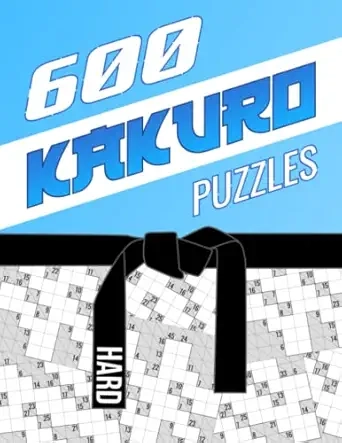 600 Kakuro Puzzles Cover