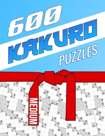 600 Kakuro Puzzles Cover