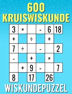 600 Kruiswiskunde, Wiskundepuzzel Cover