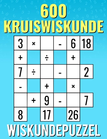 600 Kruiswiskunde, Wiskundepuzzel Cover