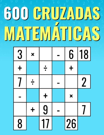 600 Matemáticas Cruzadas Cover