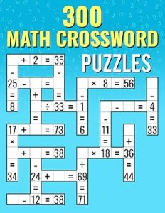 300 Math CrossWord Puzzles