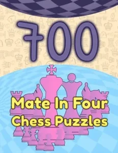 700 Mate In Four, Chess Puzzles Cover
