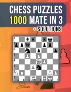 Chess Puzzles, 1000 Mate In 3 Cover