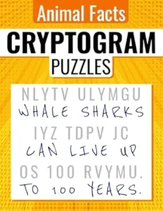Cryptogram Puzzles, Animal Facts