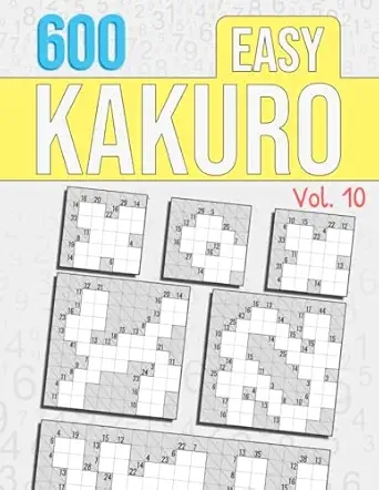 Easy Kakuro, Vol.10 Cover
