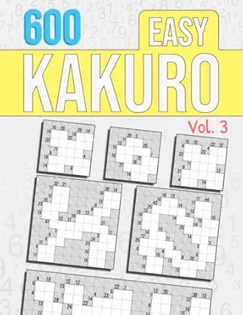 Easy Kakuro, Vol.3 Cover