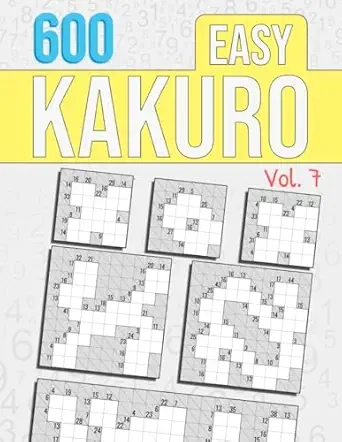 Easy Kakuro, Vol.7 Cover