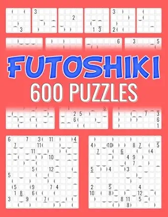 Futoshiki 600 Puzzles Cover