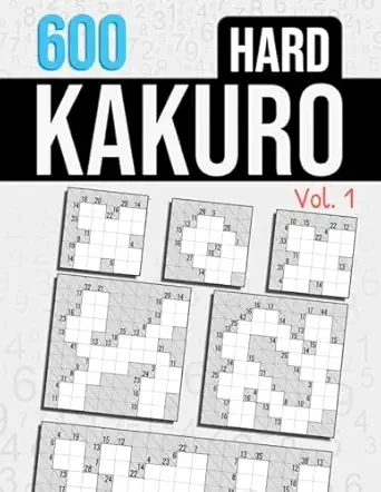 Hard Kakuro, Vol.1 Cover
