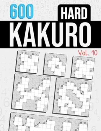 Hard Kakuro, Vol.10 Cover