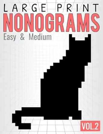 Large Print Nonograms, Vol.2 Cover