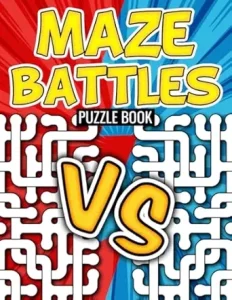Maze Battles Puzzle book