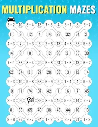 Multiplication Mazes Cover