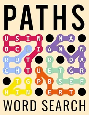 Paths, 132 Word Search Puzzles Cover