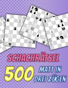 Schachrätsel, 500 Matt in 3 Cover